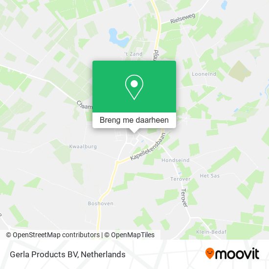 Gerla Products BV kaart