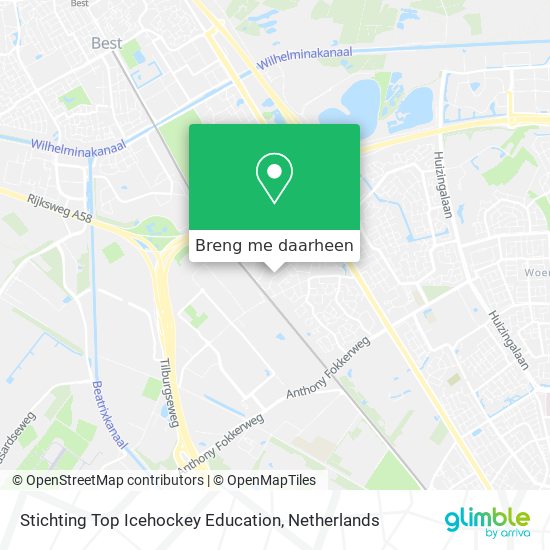 Stichting Top Icehockey Education kaart