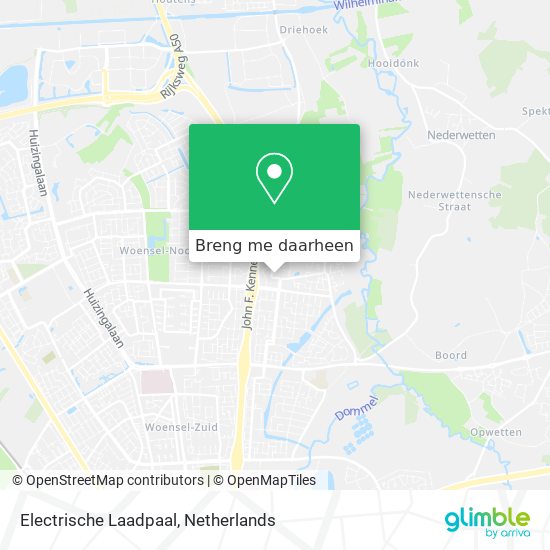 Electrische Laadpaal kaart