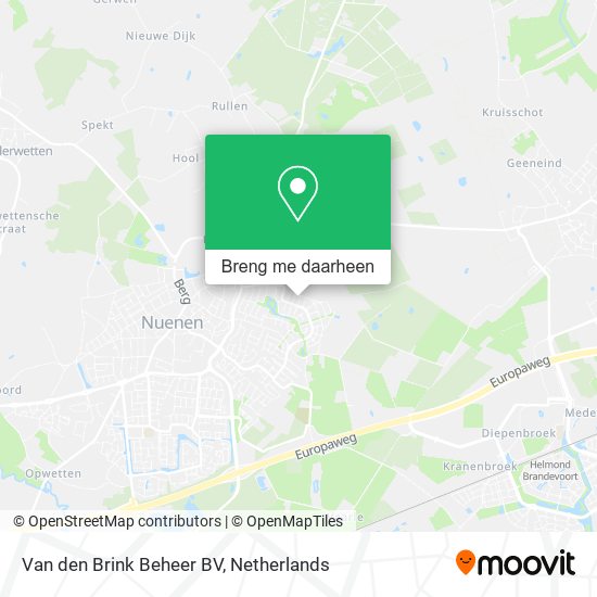 Van den Brink Beheer BV kaart