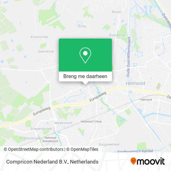 Compricon Nederland B.V. kaart