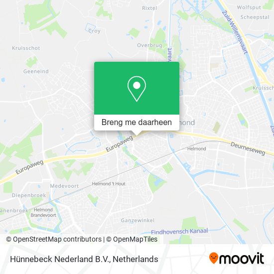 Hünnebeck Nederland B.V. kaart