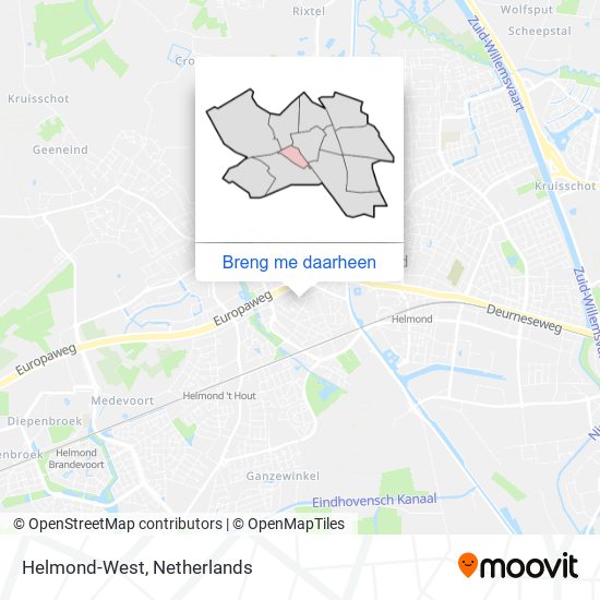 Helmond-West kaart
