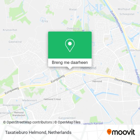 Taxatieburo Helmond kaart