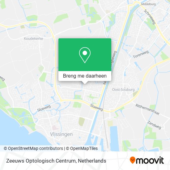 Zeeuws Optologisch Centrum kaart