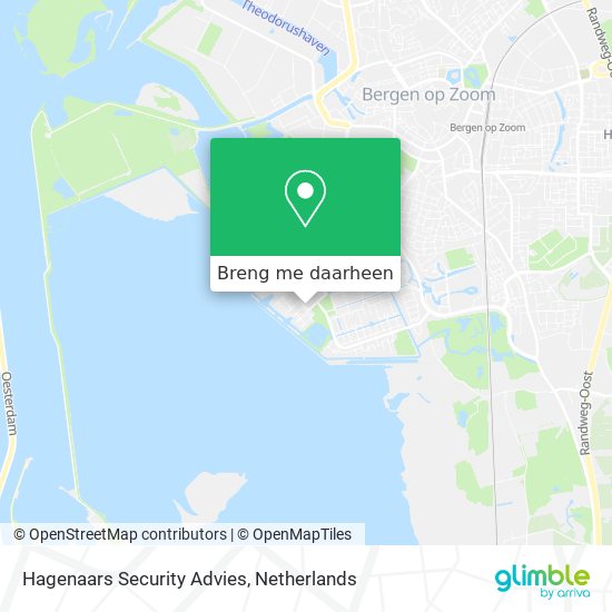 Hagenaars Security Advies kaart