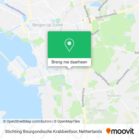 Stichting Bourgondische Krabbenfoor kaart