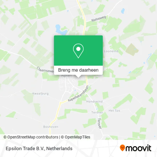 Epsilon Trade B.V. kaart