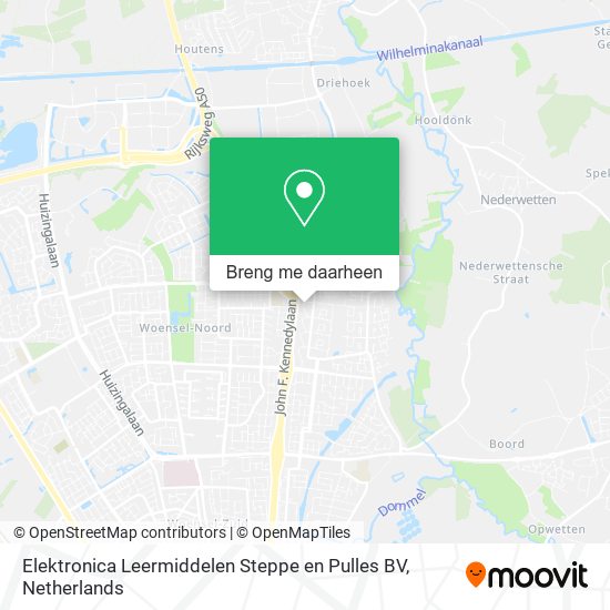 Elektronica Leermiddelen Steppe en Pulles BV kaart