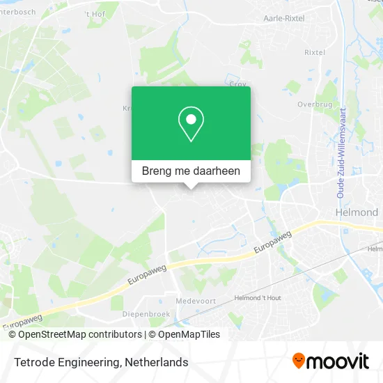 Tetrode Engineering kaart