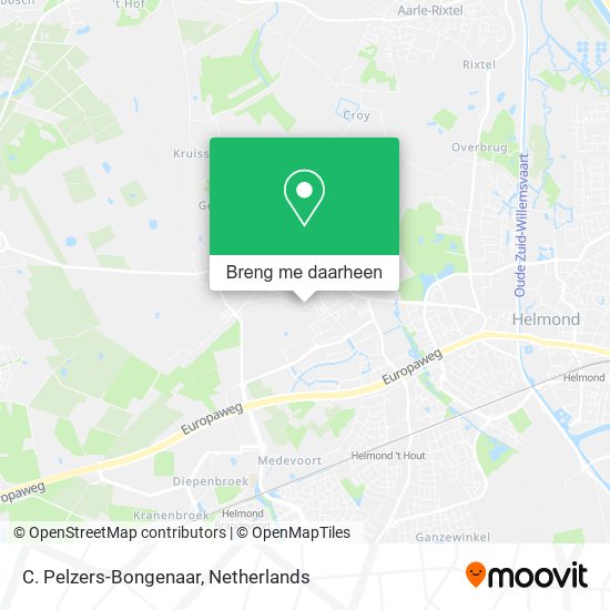 C. Pelzers-Bongenaar kaart