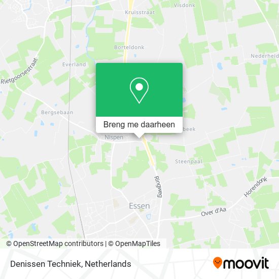 Denissen Techniek kaart