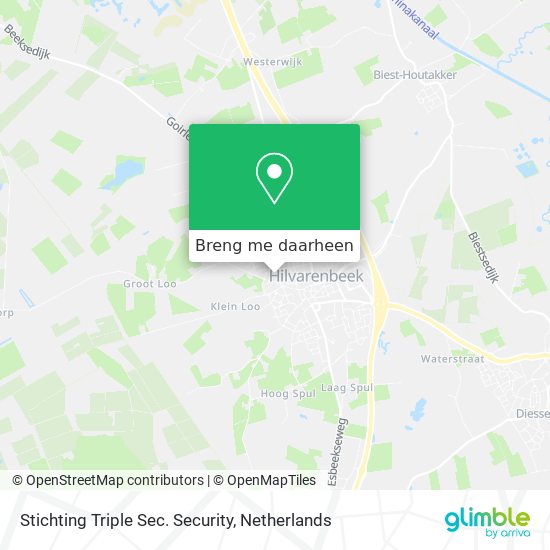 Stichting Triple Sec. Security kaart