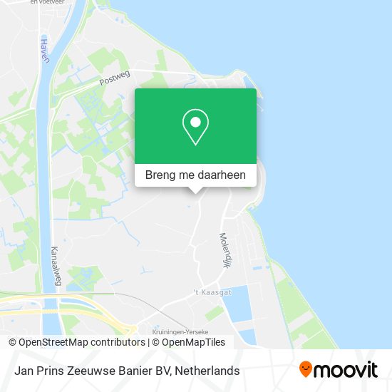 Jan Prins Zeeuwse Banier BV kaart