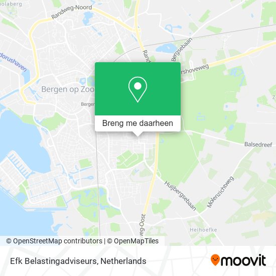 Efk Belastingadviseurs kaart