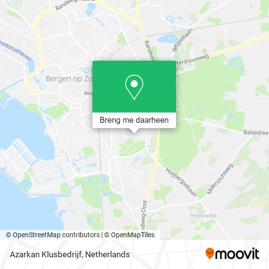 Azarkan Klusbedrijf kaart
