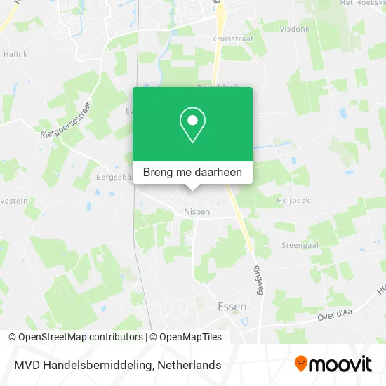 MVD Handelsbemiddeling kaart