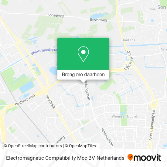 Electromagnetic Compatibility Mcc BV kaart