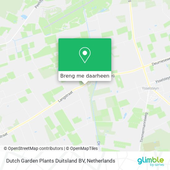 Dutch Garden Plants Duitsland BV kaart