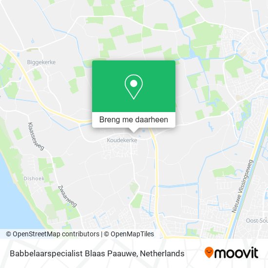 Babbelaarspecialist Blaas Paauwe kaart