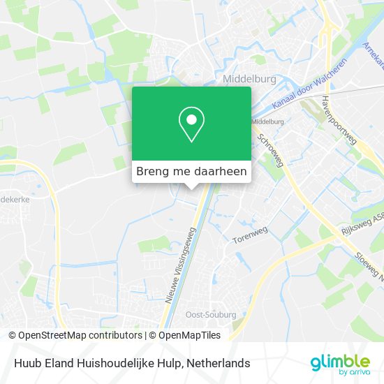 Huub Eland Huishoudelijke Hulp kaart