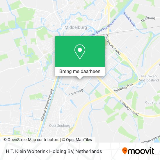 H.T. Klein Wolterink Holding BV kaart