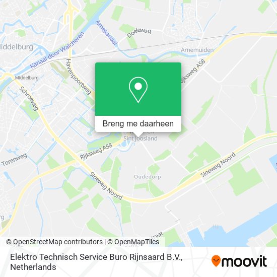 Elektro Technisch Service Buro Rijnsaard B.V. kaart