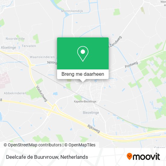 Deelcafe de Buurvrouw kaart