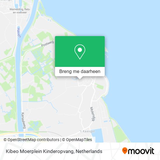 Kibeo Moerplein Kinderopvang kaart