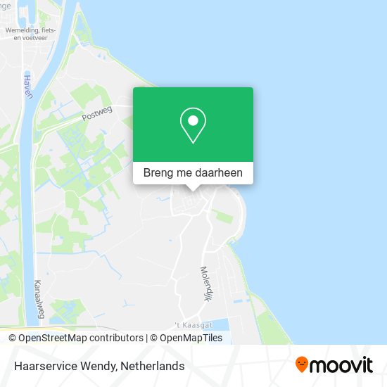 Haarservice Wendy kaart
