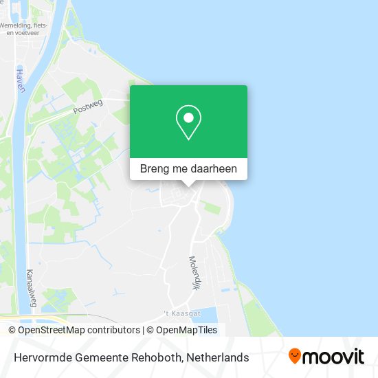 Hervormde Gemeente Rehoboth kaart