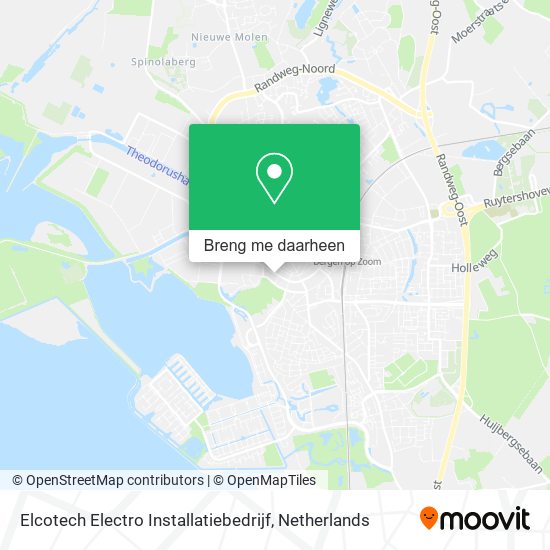 Elcotech Electro Installatiebedrijf kaart