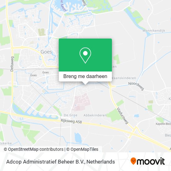 Adcop Administratief Beheer B.V. kaart