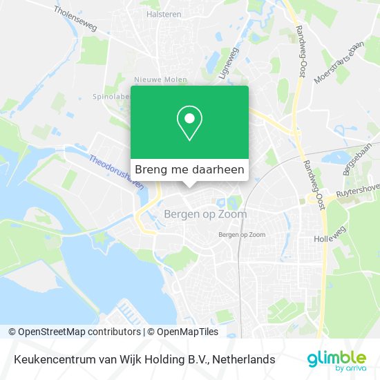 Keukencentrum van Wijk Holding B.V. kaart