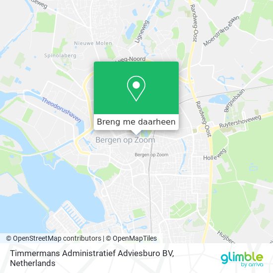 Timmermans Administratief Adviesburo BV kaart