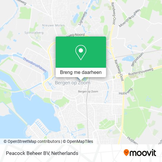 Peacock Beheer BV kaart