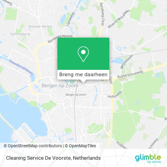 Cleaning Service De Voorste kaart