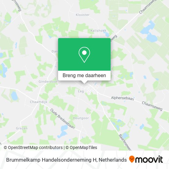 Brummelkamp Handelsonderneming H kaart
