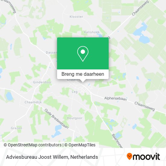Adviesbureau Joost Willem kaart