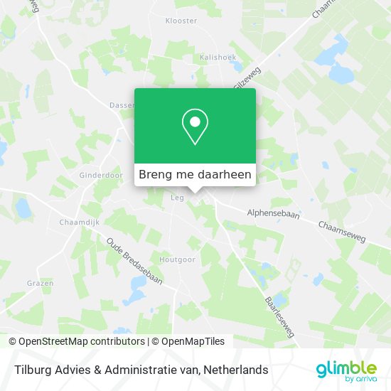 Tilburg Advies & Administratie van kaart