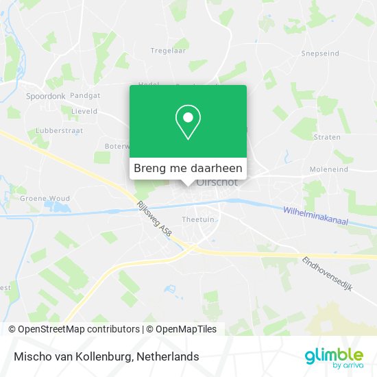 Mischo van Kollenburg kaart