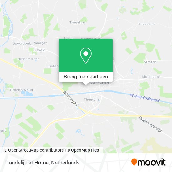 Landelijk at Home kaart