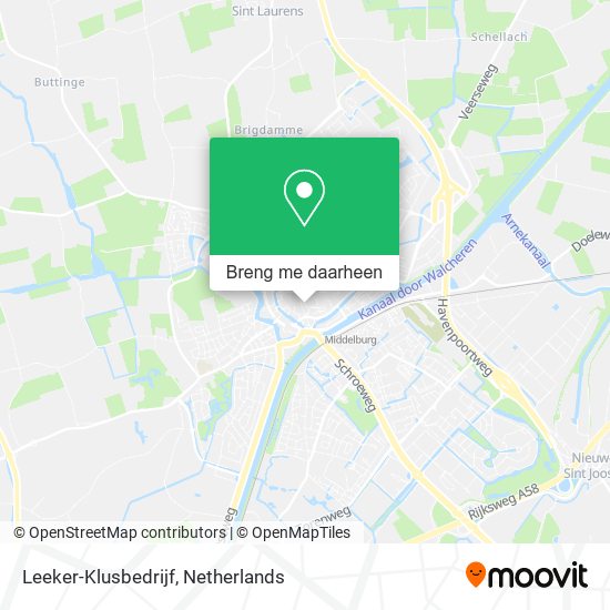 Leeker-Klusbedrijf kaart