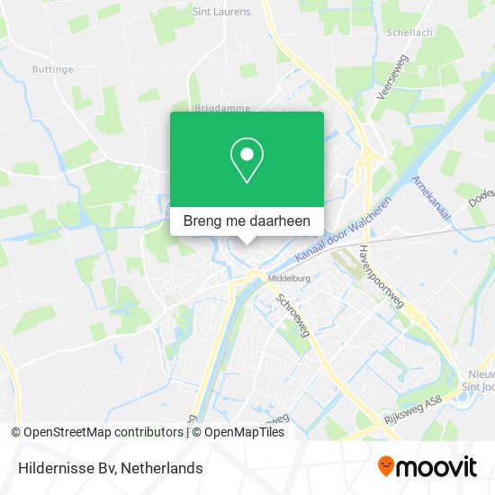 Hildernisse Bv kaart