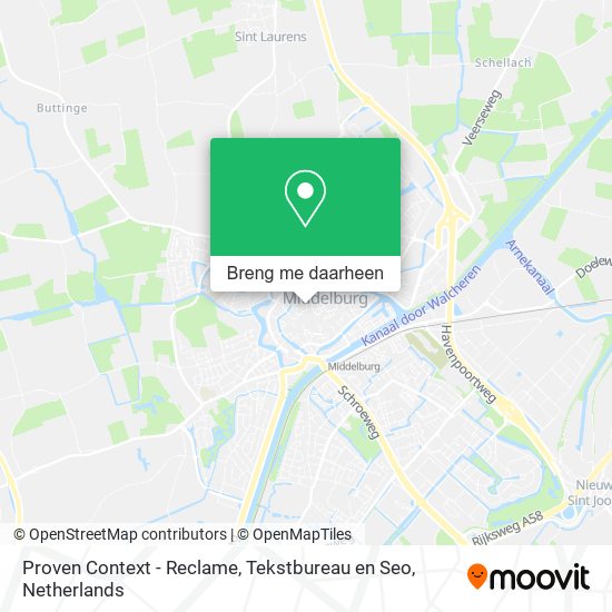 Proven Context - Reclame, Tekstbureau en Seo kaart