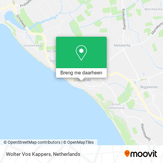 Wolter Vos Kappers kaart