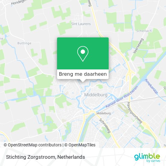 Stichting Zorgstroom kaart