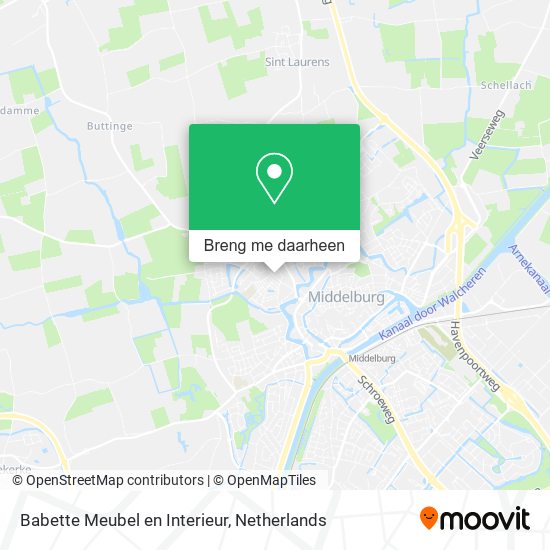 Babette Meubel en Interieur kaart
