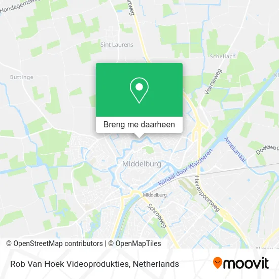 Rob Van Hoek Videoprodukties kaart