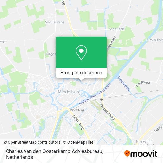 Charles van den Oosterkamp Adviesbureau kaart